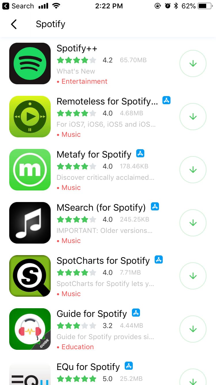 Download Spotify Premium Ipa